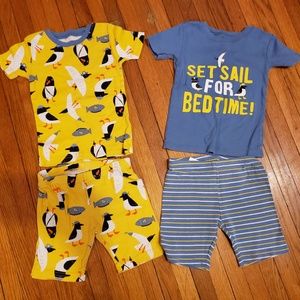 Boys Summer Pajama's